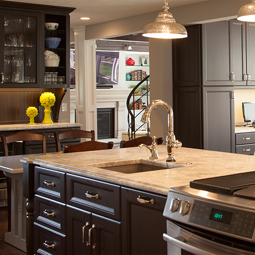 Traditional kitchen cabinetry